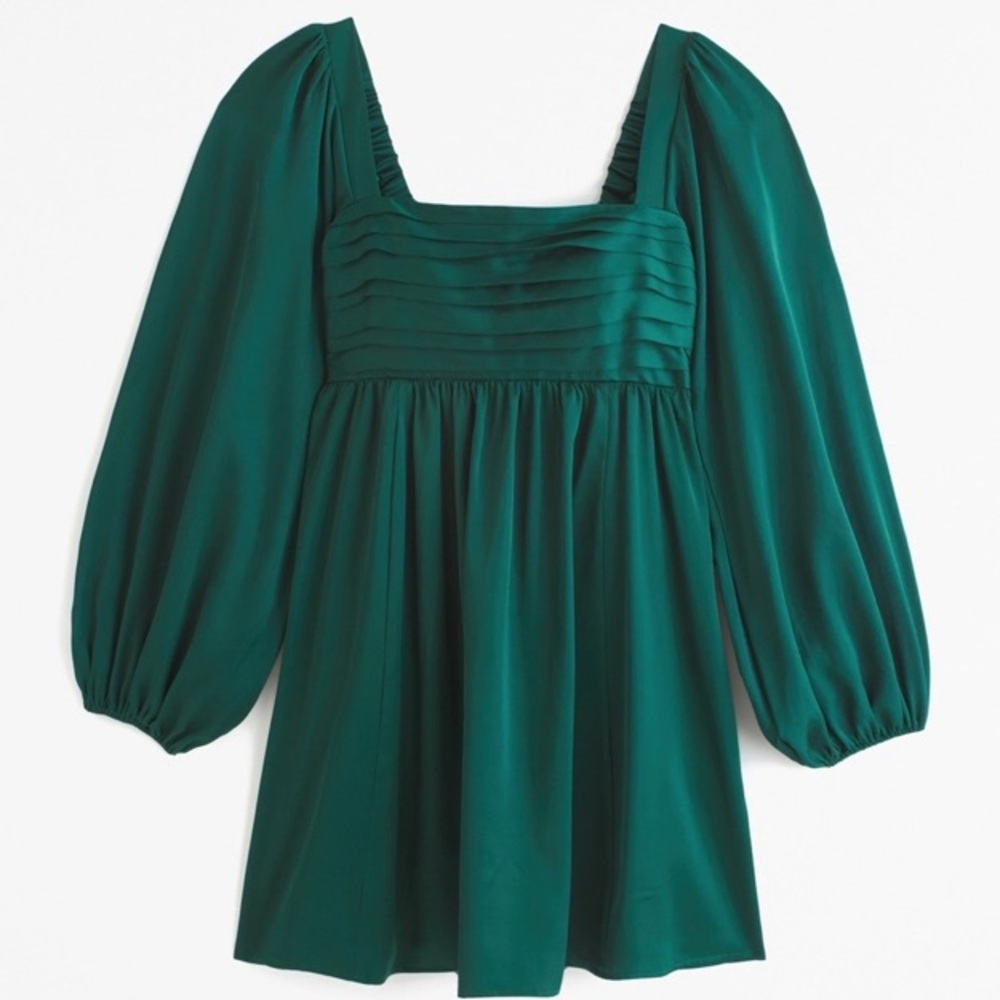 New w Tag: Abercrombie Emerson Long Sleeve Satin Mini Dress. Size Small Petite